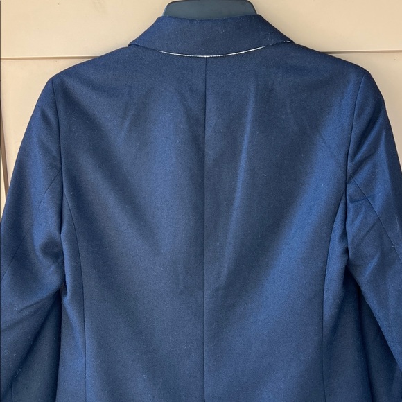 Alex Mill New w Tag XS Soho Wool Blend Blazer in Dark Navy - Picture 9 of 11